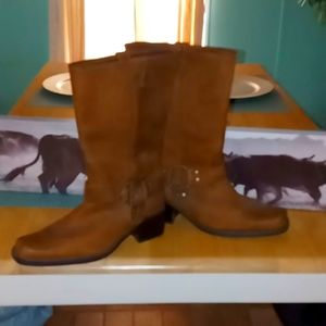 Colin Stewart Leather Western Boots 7 New!